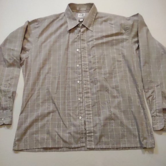 JOHN HENRY WITH ATHLETIC FIT VINTAGE MENS DRESS SHIRT - Picture 1 of 8